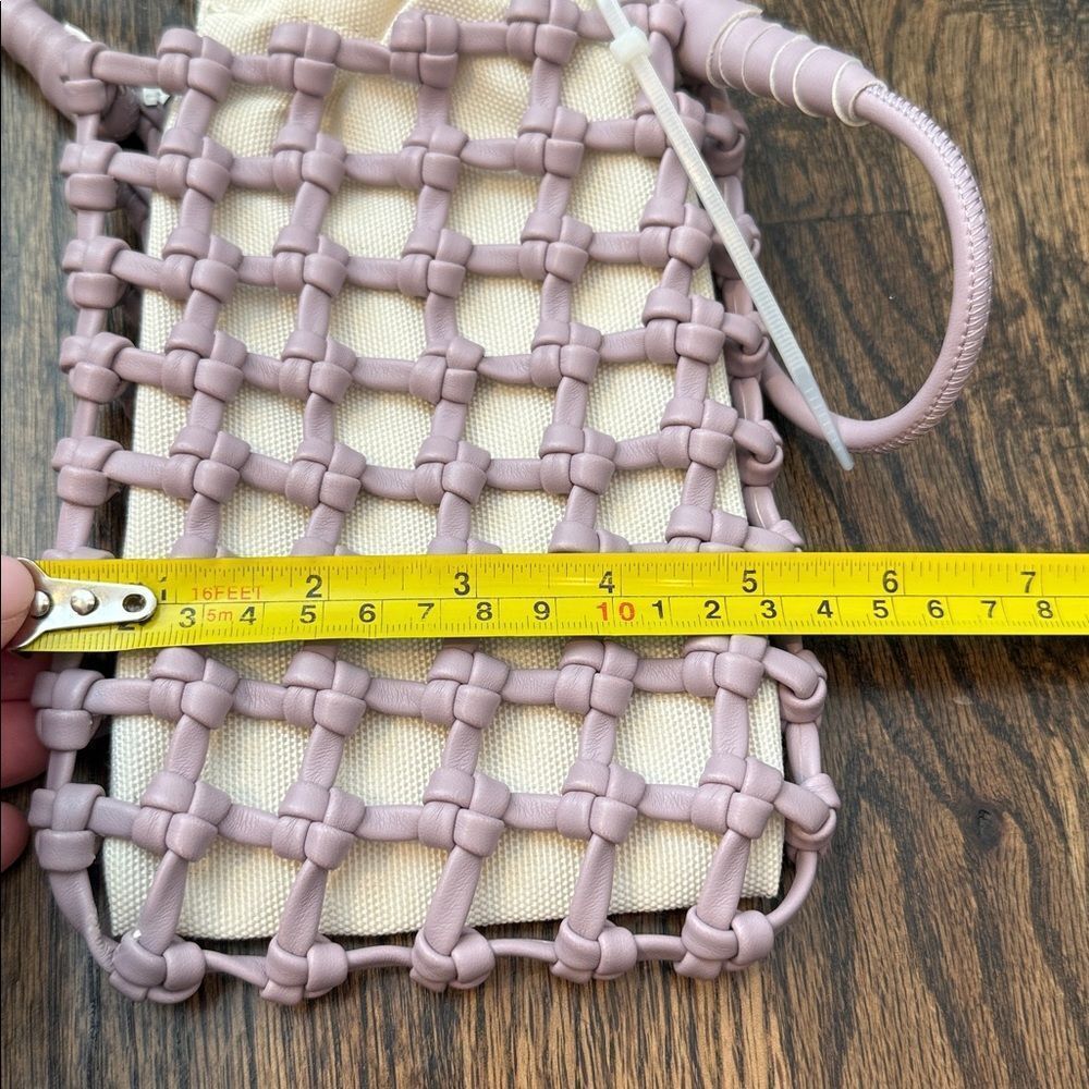 Anthropologie Remi/Reid Sawc Handbag in lilac - Picture 4 of 5